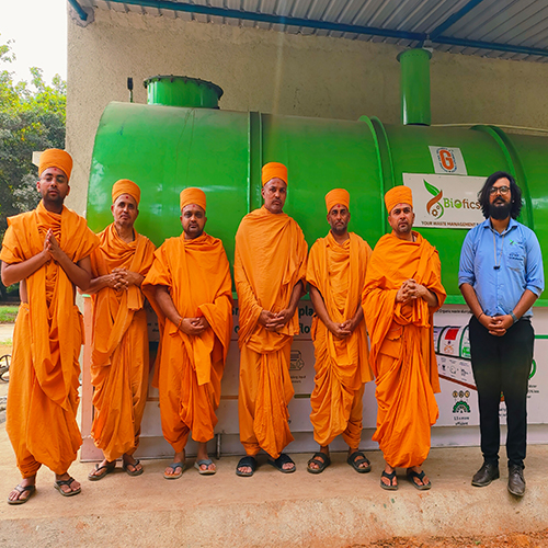 Kitchen Waste Biogas Plant